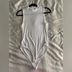 Women White bodysuit